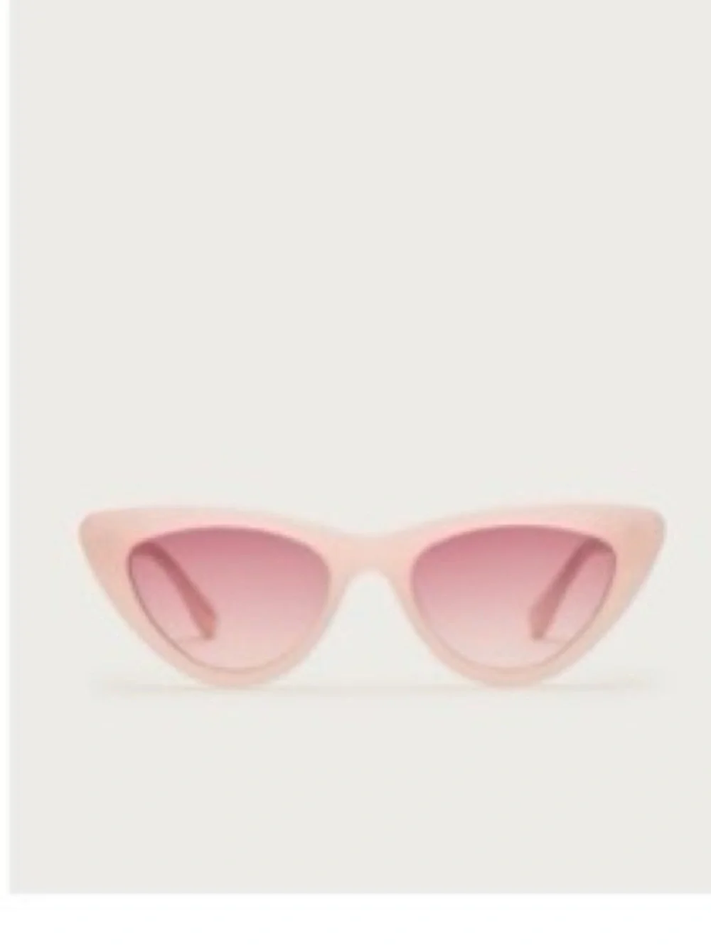 J. Crew Blush Pink Cat-Eye Sunglasses w case